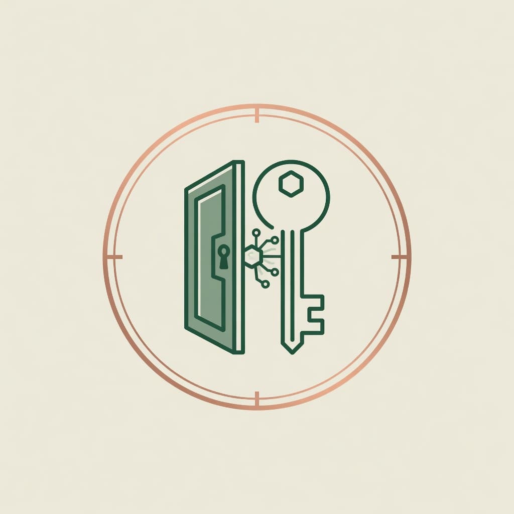 Concept B — Door + Circuit Key